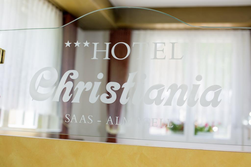 Wellness- Und Schneesporthotel Christiania Saas-Almagell Ngoại thất bức ảnh