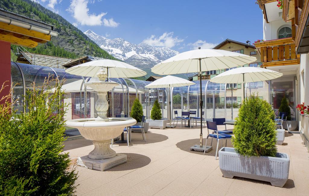 Wellness- Und Schneesporthotel Christiania Saas-Almagell Ngoại thất bức ảnh